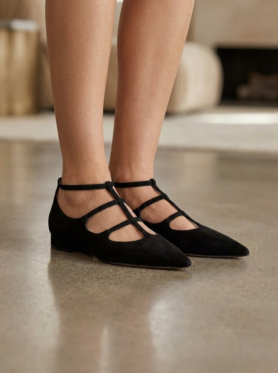 Zapatos de tacón con punta fina