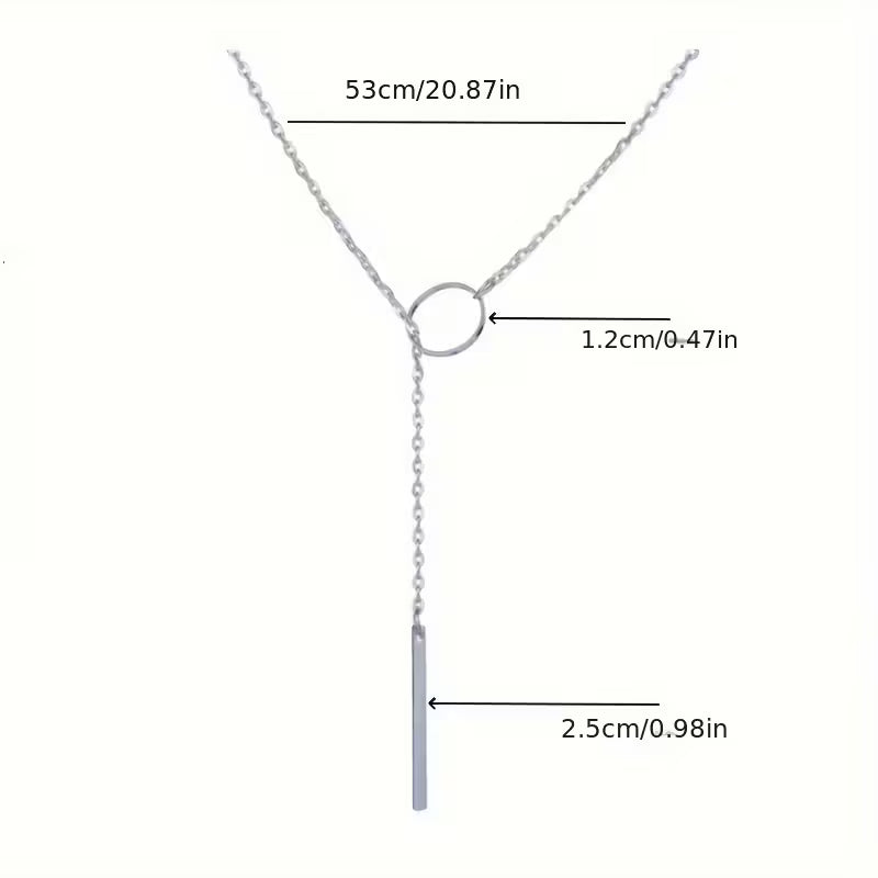 Collar Corbatero Aro y Barra – El detalle minimalista que estiliza tu escote