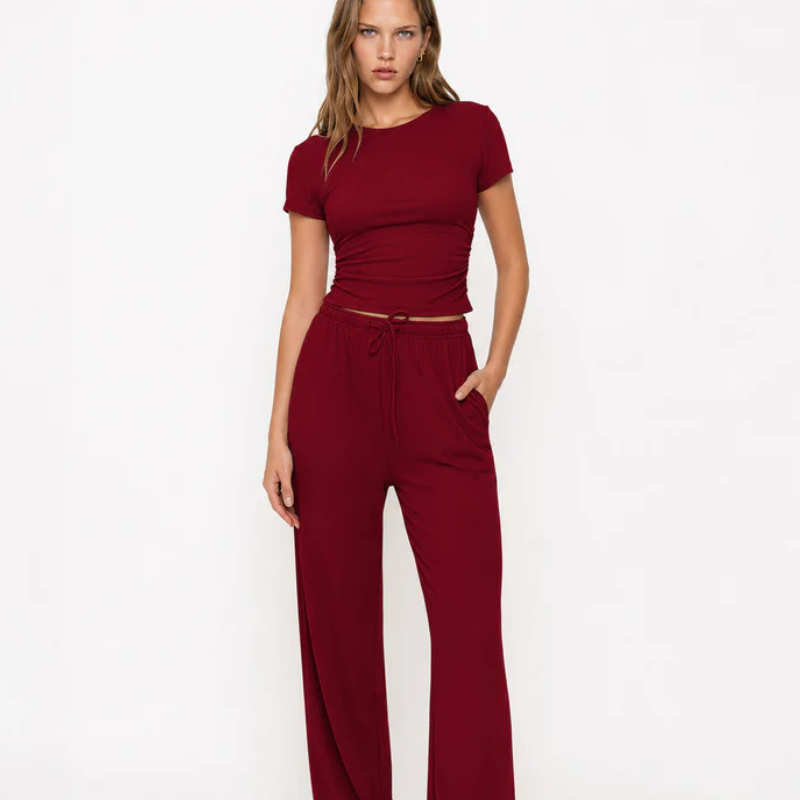 Conjunto Pijama Camiseta y Pantalón