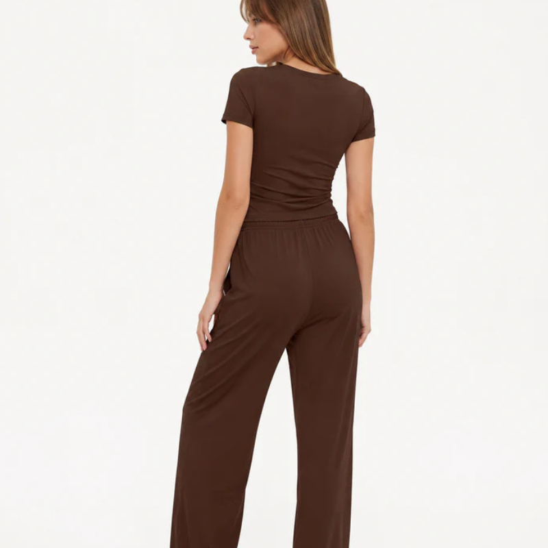 Conjunto Pijama Camiseta y Pantalón