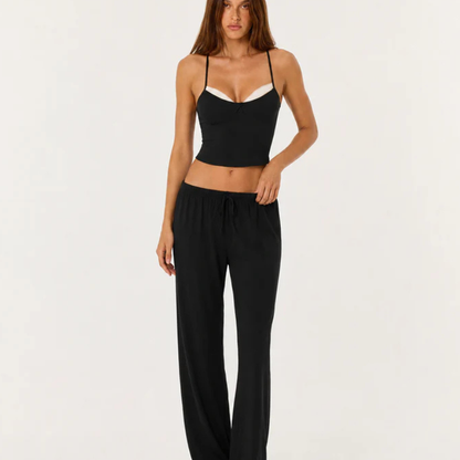 Conjunto Pijama Top de Tirantes y Pantalón