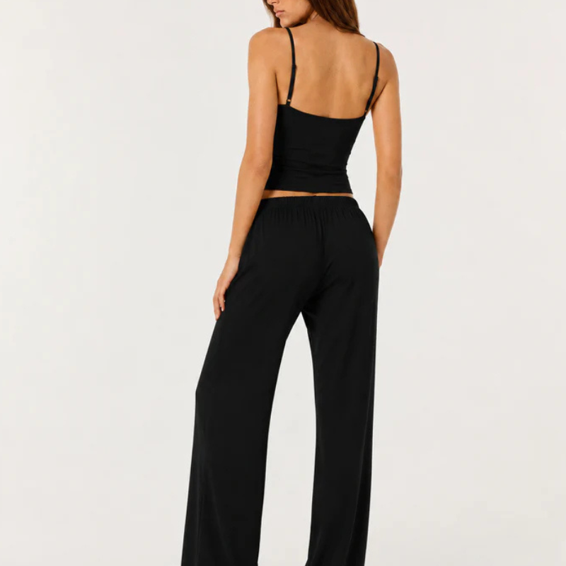 Conjunto Pijama Top de Tirantes y Pantalón