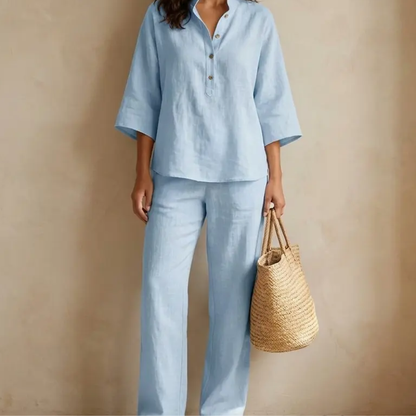 Conjunto Kimono de Lino | 2ª -50% · 3ª -75%