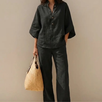 Conjunto Kimono de Lino | 2ª -50% · 3ª -75%