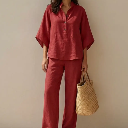 Conjunto Kimono de Lino | 2ª -50% · 3ª -75%