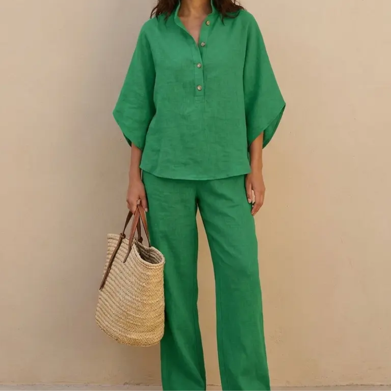 Conjunto Kimono de Lino | 2ª -50% · 3ª -75%