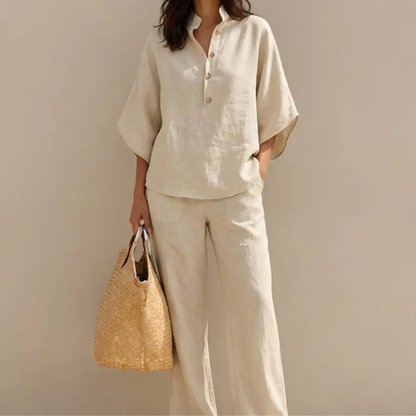 Conjunto Kimono de Lino | 2ª -50% · 3ª -75%