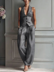 Conjunto Elegance Luxe con Escote en V