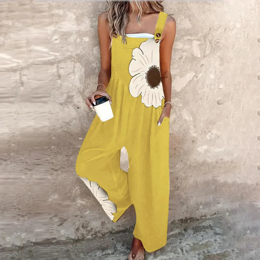 Mono Largo Tirantes Estampado Floral