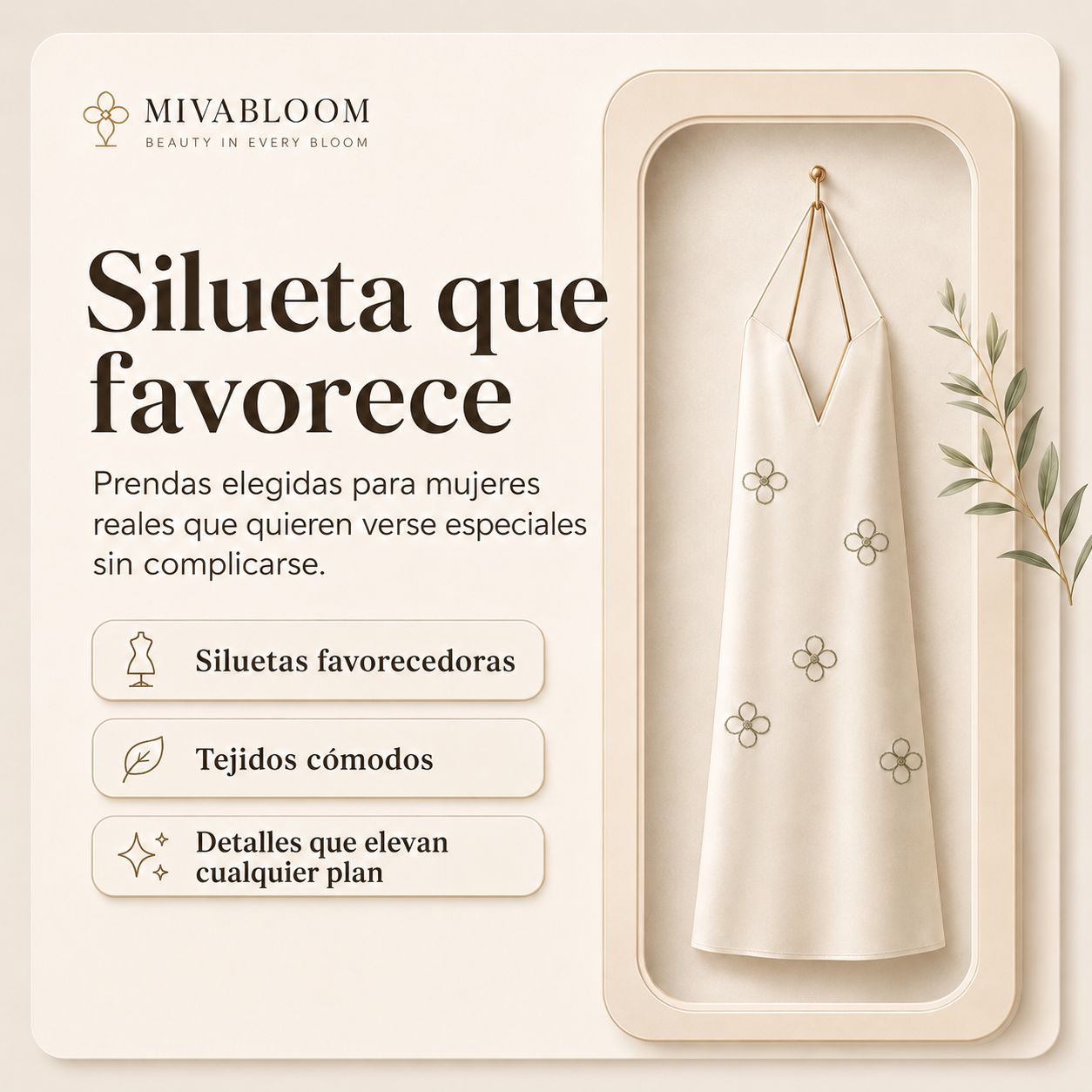 MivaBloom — siluetas favorecedoras y tejidos cómodos