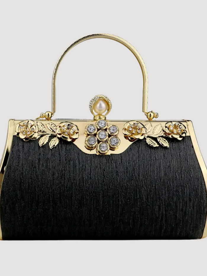 Bolso Clutch Elegante Compacto Para Bodas