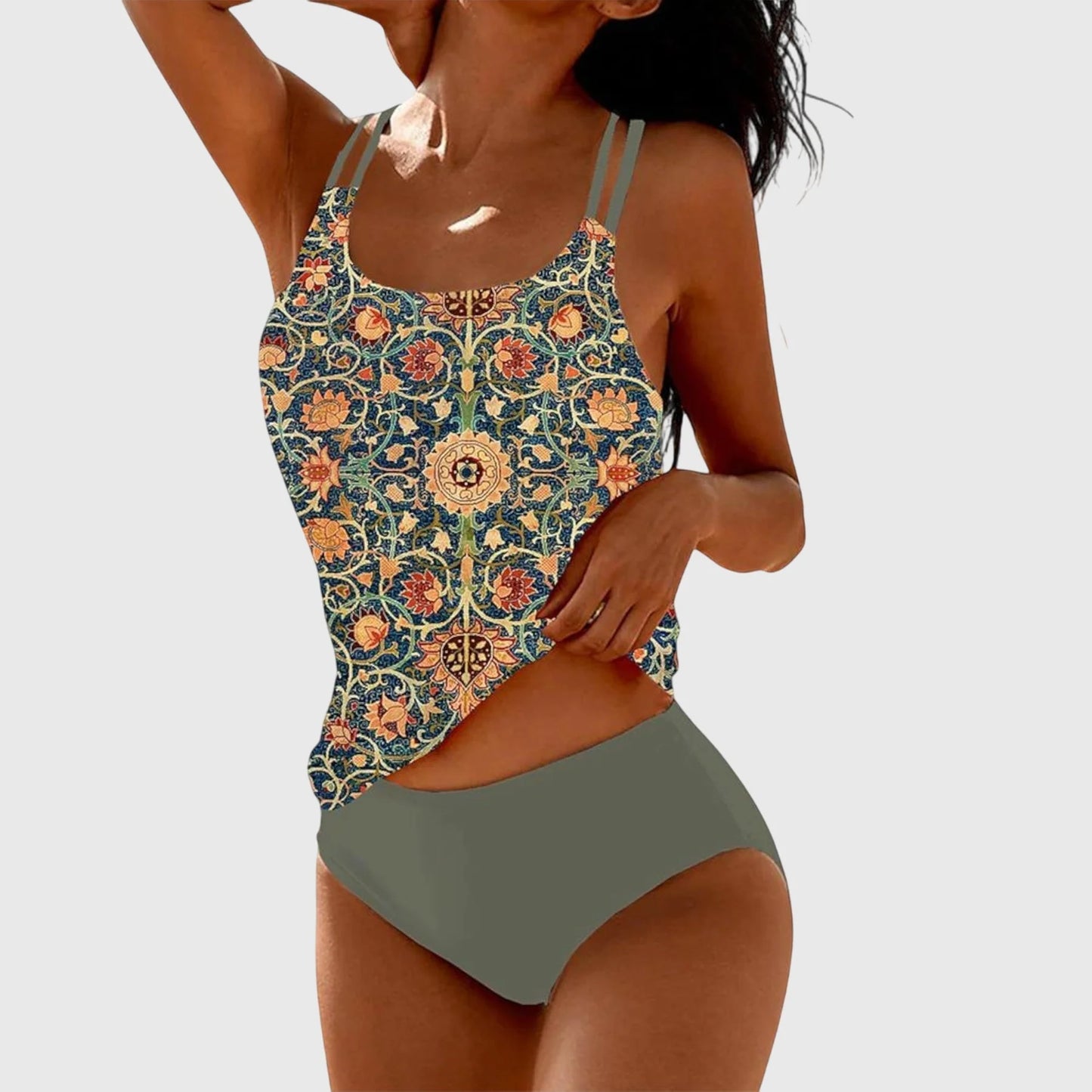 Conjunto de Baño Estampado Mandala